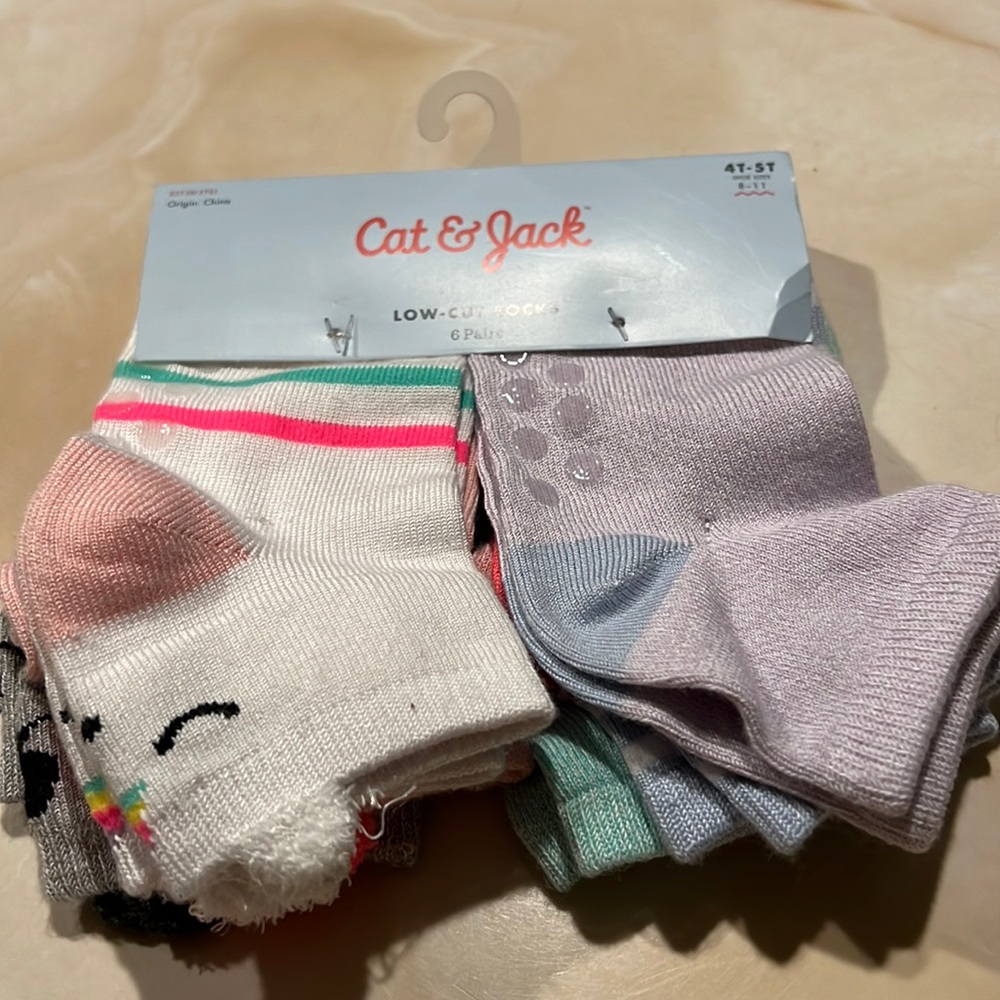 New Cat-&Jack Low -Cut Socks